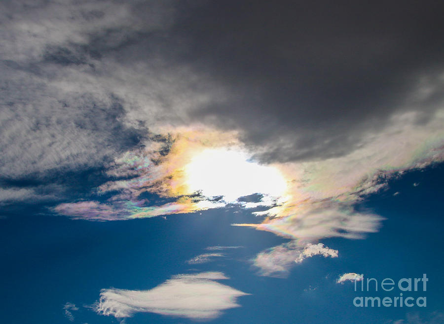 Sun Halo Photograph by Suzanne Luft