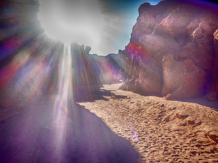 Sun in Moon Valley Photograph by Jessica Levant