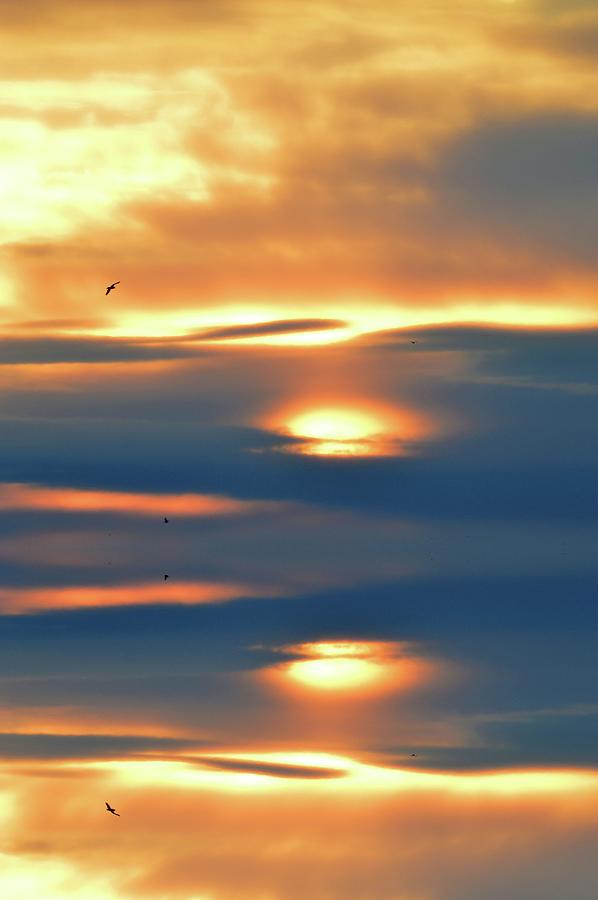 Sun In The Clouds Three  Digital Art by Lyle Crump
