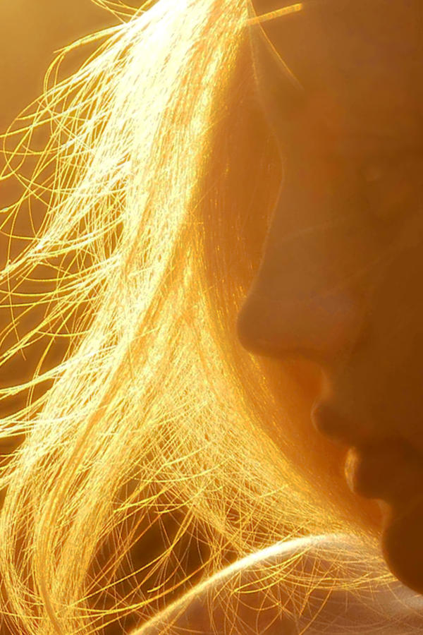Hair Photograph - Sun by Jeylina Ever Hair Photograph - Sun by Jeylina Ever