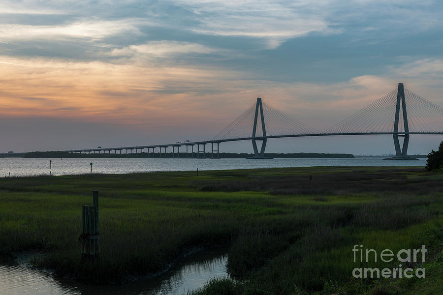 Sun Kissed Charleston Sunset Photograph by Dale Powell