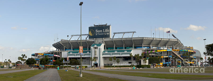 Sun Life Stadium - Miami Florida Photograph by Anthony Totah