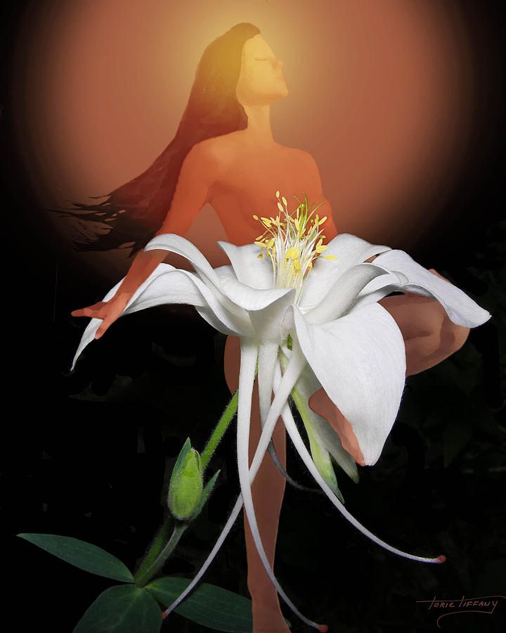 Sun Maiden Digital Art by Torie Tiffany