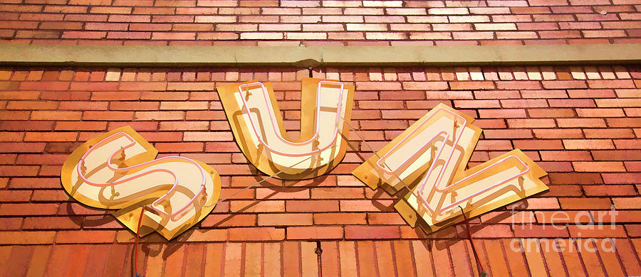 Sun Neon Sign Records Elvis  Photograph by Chuck Kuhn