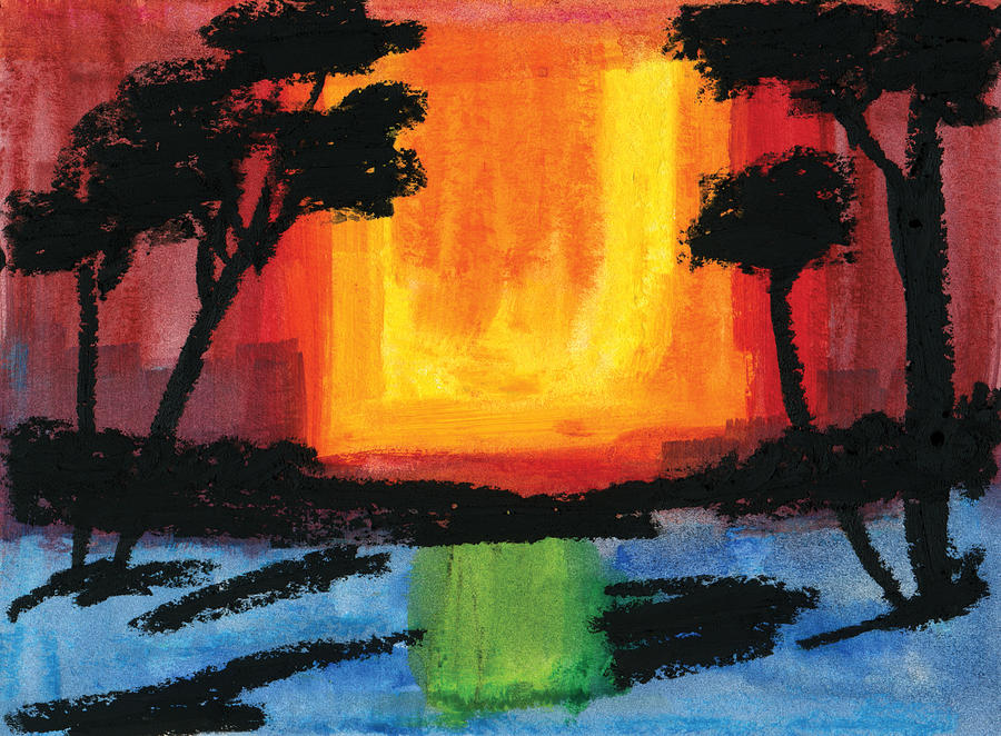 Sun of Warmth Painting by R Kyllo