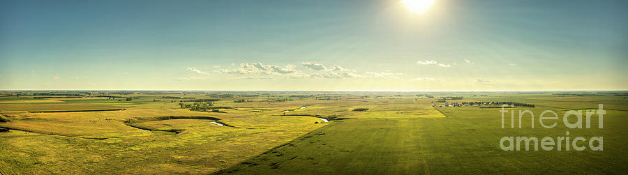 Summer Photograph - Sun on the South Dakota Plains by Patrick Ziegler