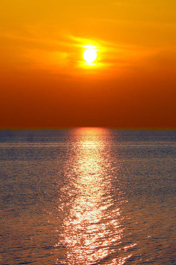 Sun on the Water Photograph by Jennifer Duffany - Fine Art America