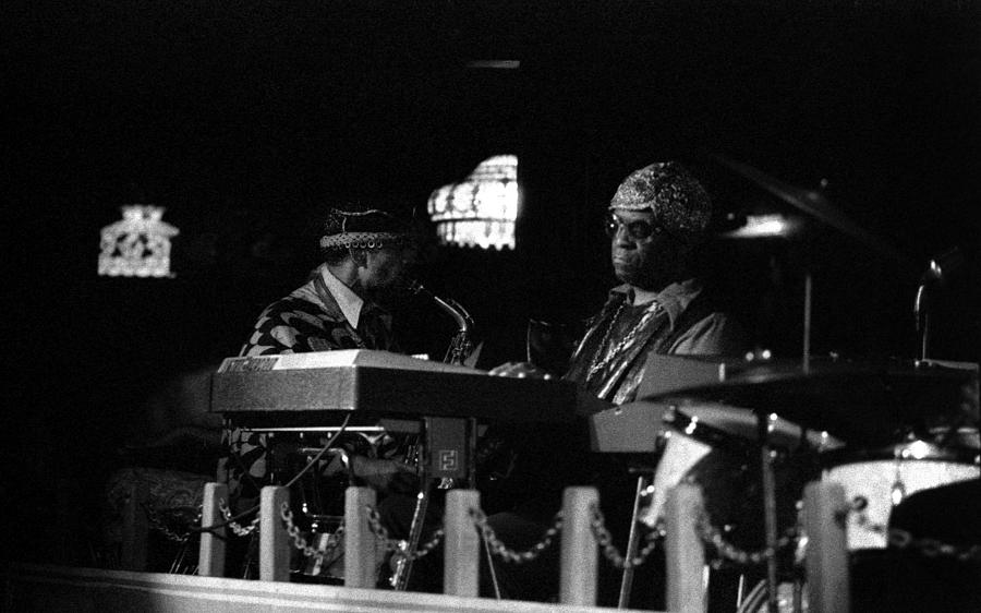 Sun Ra Arkestra at the Red Garter 1970 NYC 14 Photograph by Lee Santa
