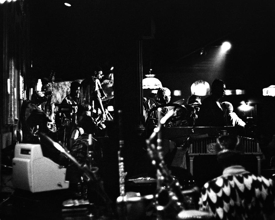 Sun Ra Arkestra at the Red Garter 1970 NYC 2 Photograph by Lee Santa