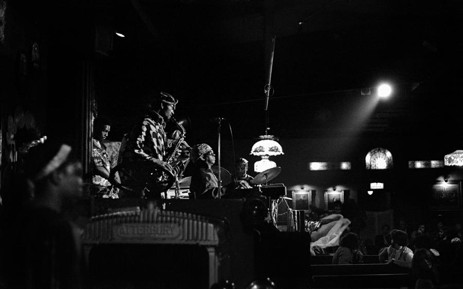 Sun Ra Arkestra at the Red Garter 1970 NYC 21 Photograph by Lee Santa