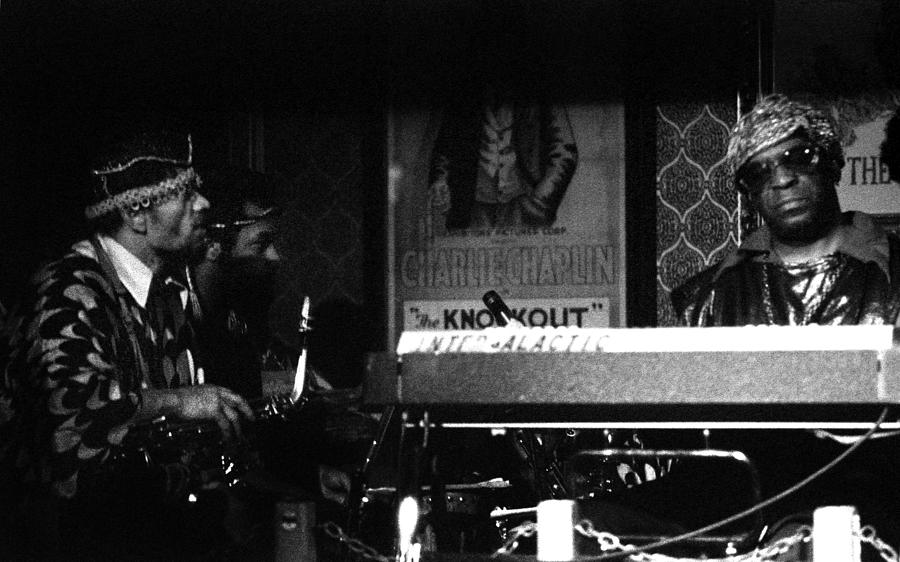 Sun Ra Arkestra at the Red Garter 1970 NYC 29 Photograph by Lee Santa