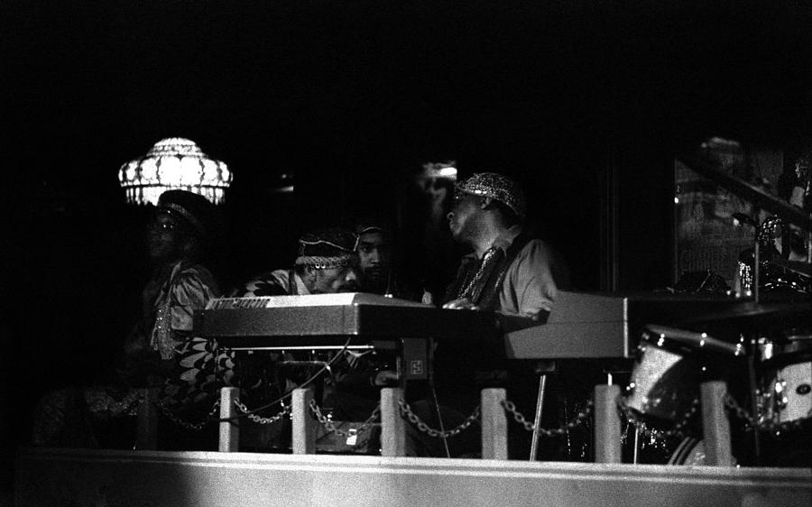 Sun Ra Arkestra at the Red Garter 1970 NYC 32 Photograph by Lee Santa