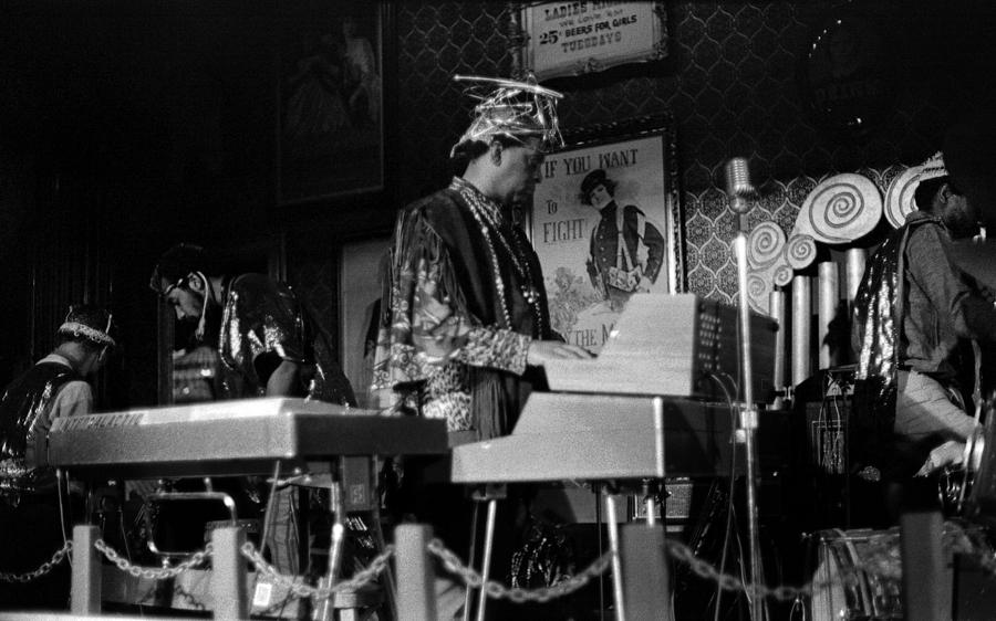 Sun Ra Arkestra at the Red Garter 1970 NYC 38 Photograph by Lee Santa