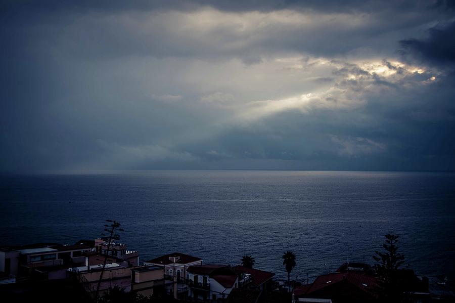 Sun Ray on the Med Photograph by Larkins Balcony Photography