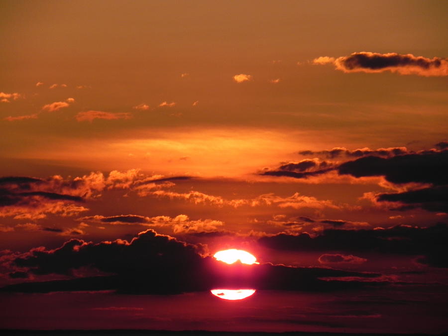 Sun rise Photograph by Kathleen Moroney