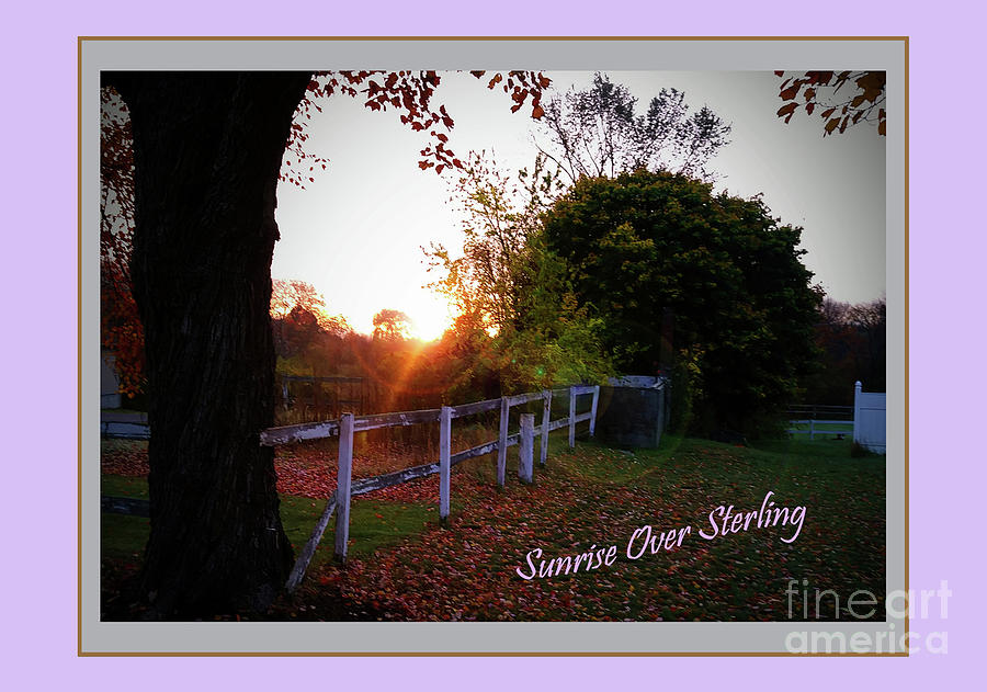Sun Rise Over Sterling Photograph by Rita Brown