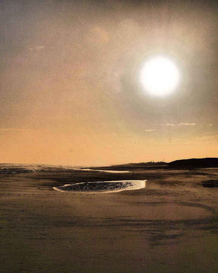 Sun, Sand, Surf and Tidal Pond Photograph by Jack Riordan
