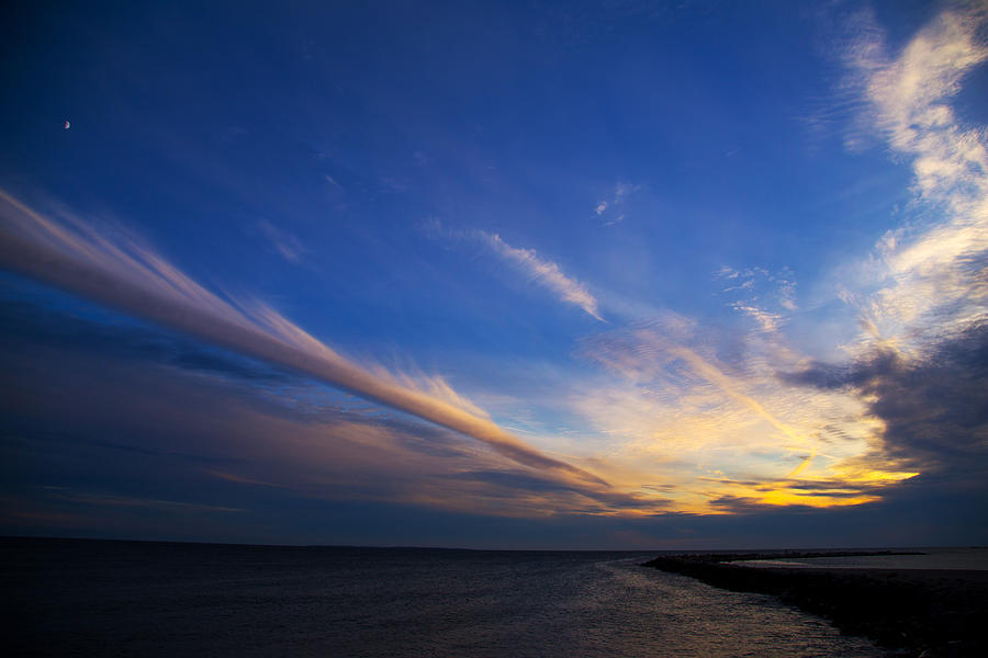 Sun Sets In Rhode Island Photograph by Karol Livote