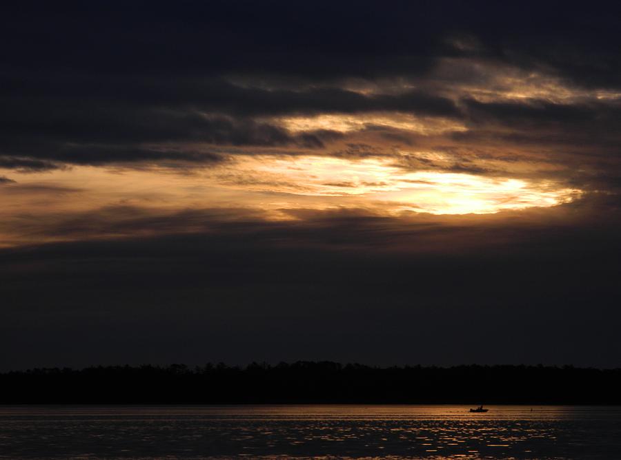 Sun Setting Through Darkness 2 Photograph by Gallery Of Hope 