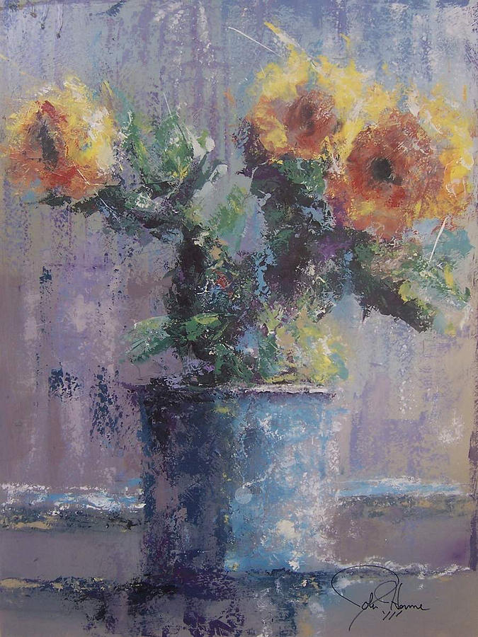 Flower Painting - Sunshine by John Henne
