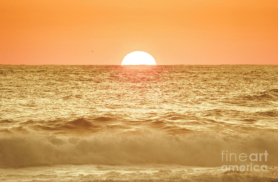 Sun soaked sea Photograph by Jorgo Photography