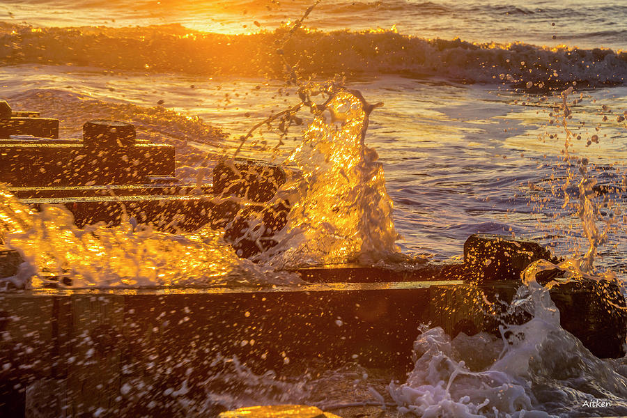 Sun Splash Photograph by Charles Aitken