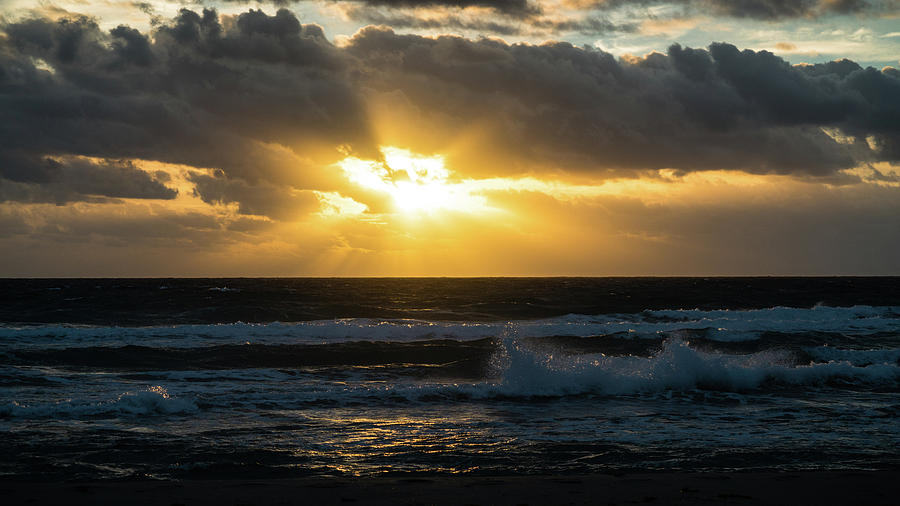 Sun Splash Sunrise Delray Beach Florida Photograph by Lawrence S Richardson Jr