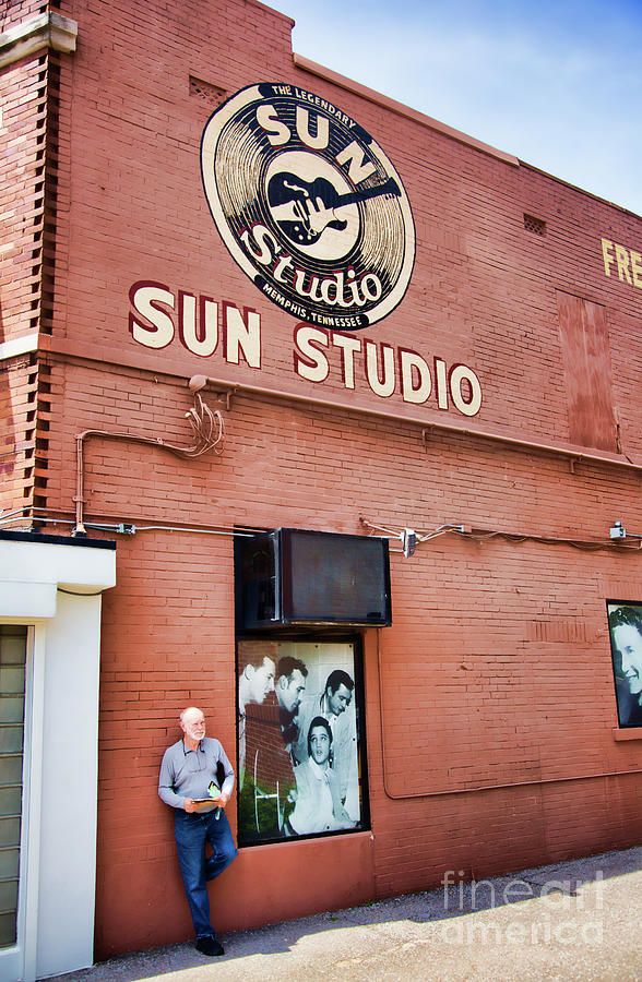 Sun Studio Exterior Brick  Photograph by Chuck Kuhn