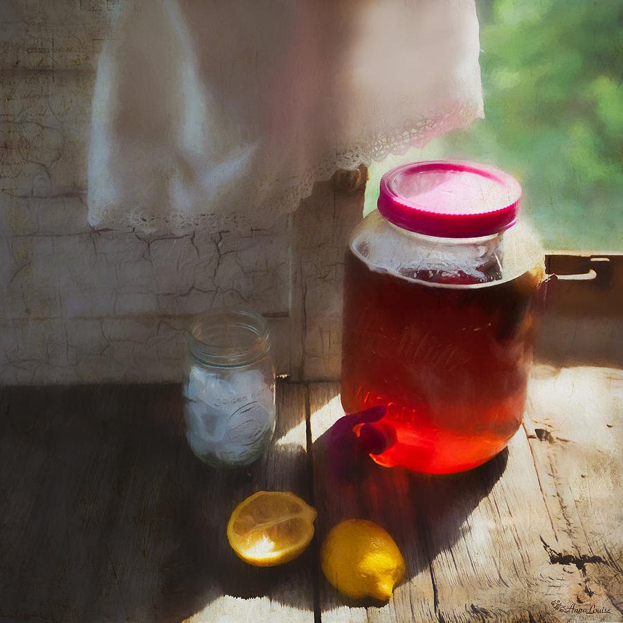 Sun Tea Photograph by Anna Louise