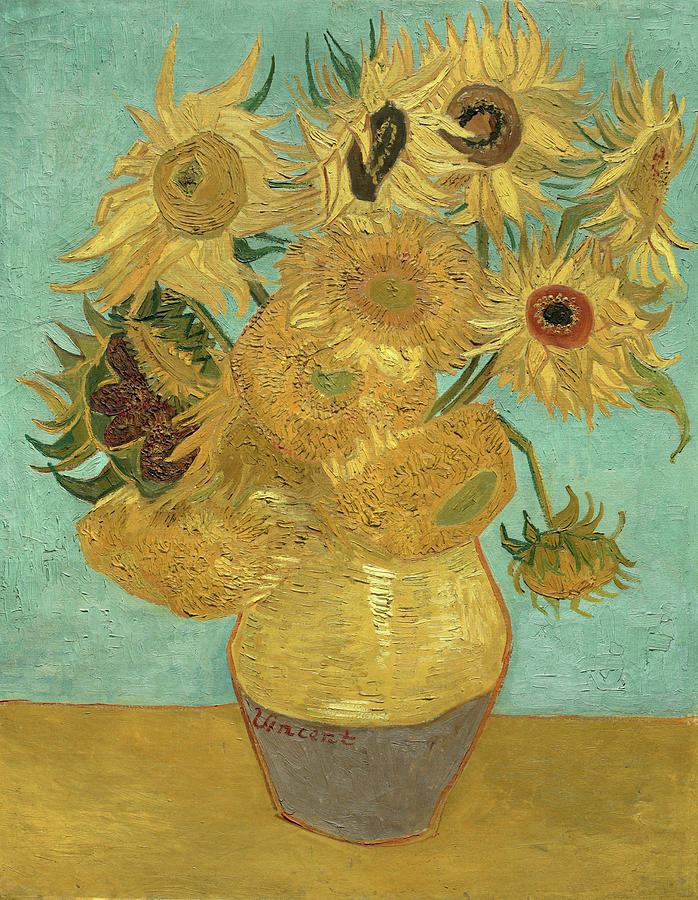 Sunflower Painting by Vincent van Gogh