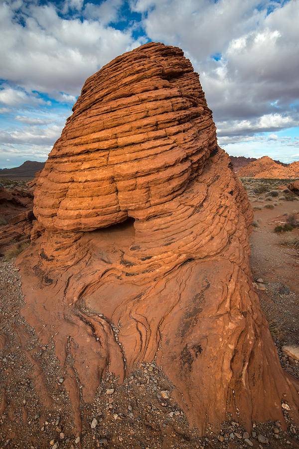 Desert Photograph - Sun-warmed Beehive Rock by Joseph Smith