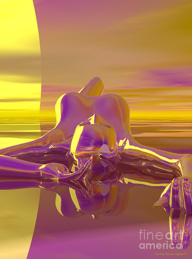 Sun Worship Digital Art by Sandra Bauser