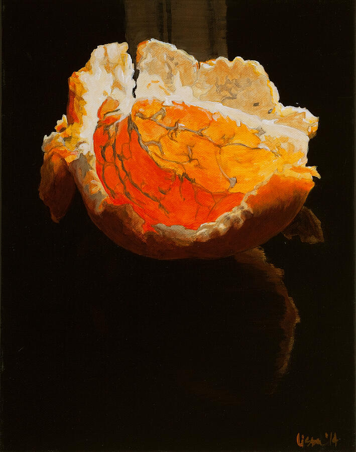 Sunbathing Clementine Painting by Lissa Banks - Fine Art America