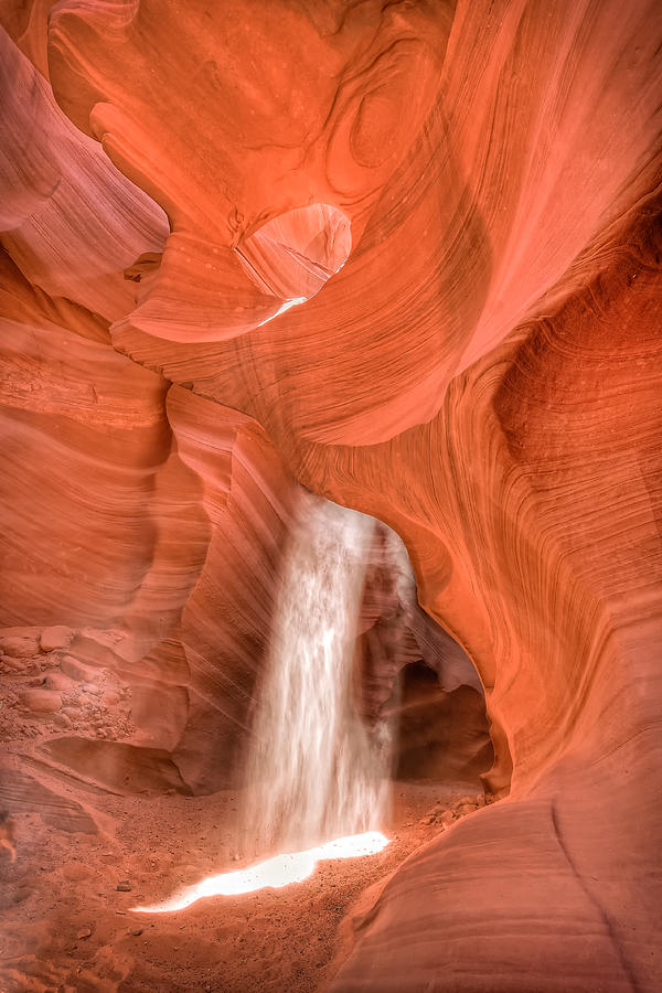 Sunbeam - Antelope Canyon Photograph by Andreas Freund