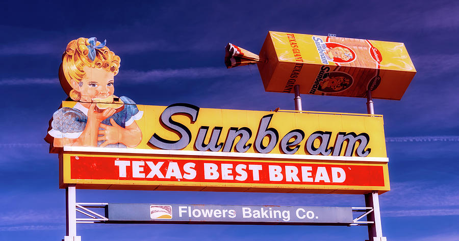 El Paso Photograph - Sunbeam - Texas Best Bread by Mountain Dreams