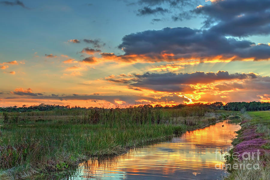 Sunburst Sunset Photograph by Rick Mann Sunburst Sunset Photograph by Rick Mann