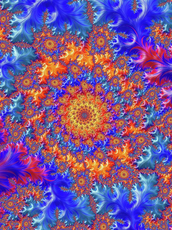 Sunburst Supernova Digital Art by Becky Herrera
