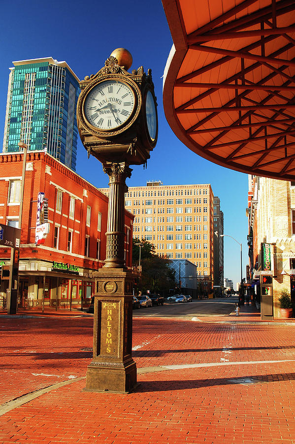 Sundace Square, Ft Worth Photograph by James Kirkikis