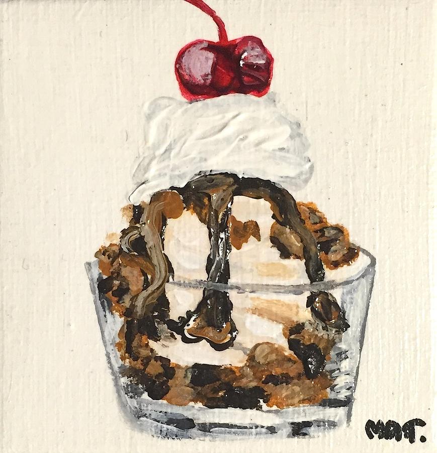 Sundae Painting by Melissa Torres
