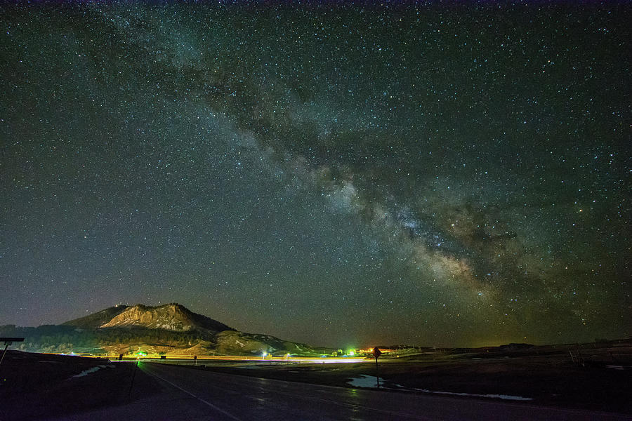 Sundance Milky Way Photograph by Fiskr Larsen
