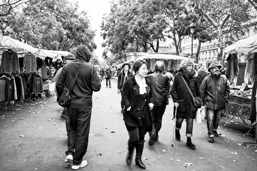 Sunday Market in the Bastille Photograph by Hugh Smith