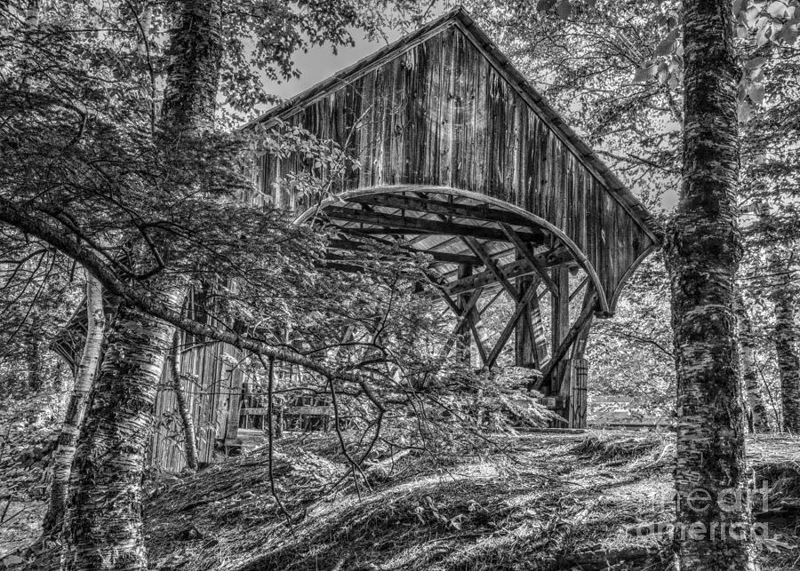 Sunday River Covered Bridge Photograph by Steve Brown