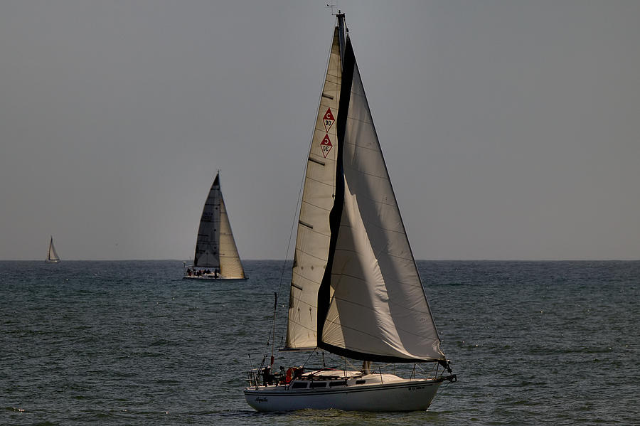 Sunday Sailboating  Photograph by Michael Gordon