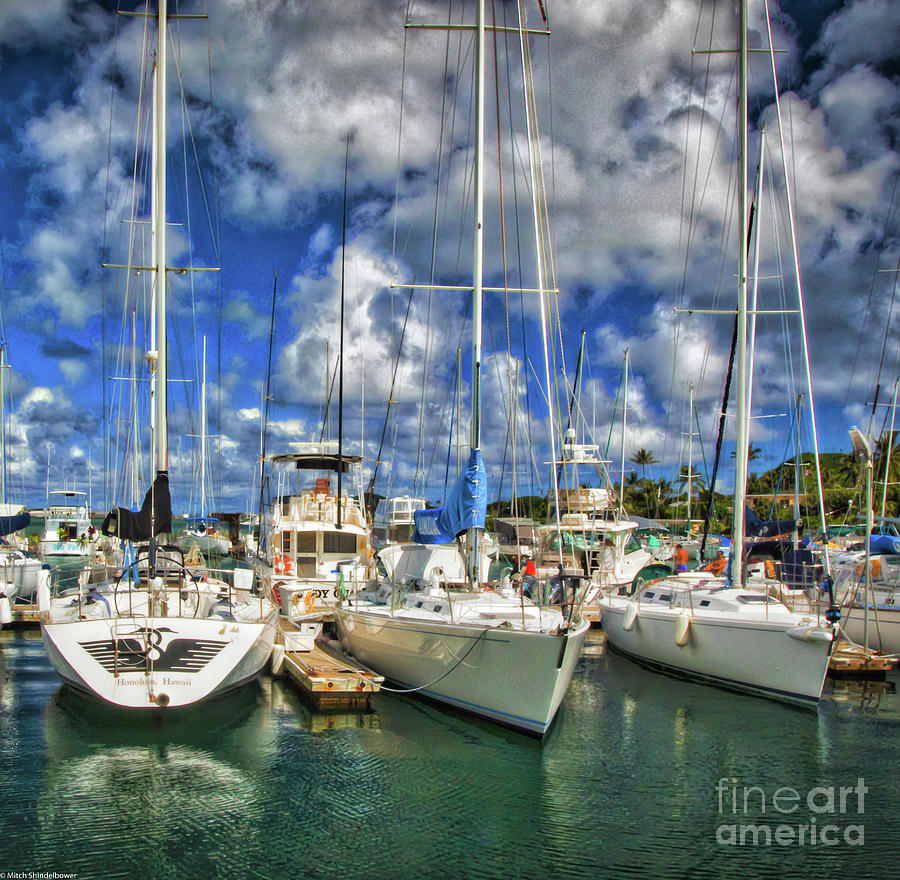 Sunday Sailors Photograph by Mitch Shindelbower