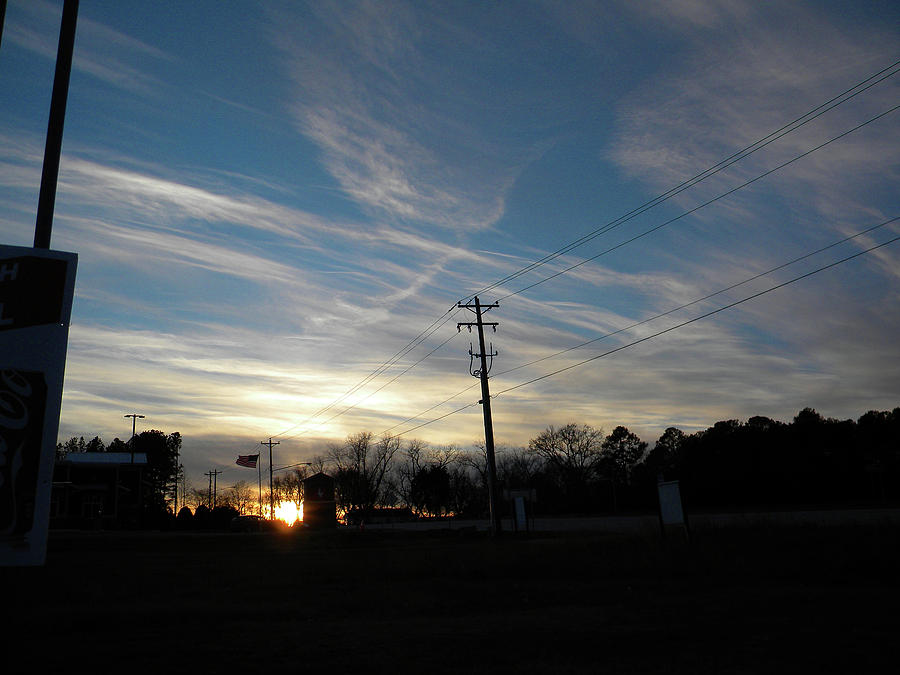 Sunday Sunset on Highway 34 Photograph by Matthew Seufer