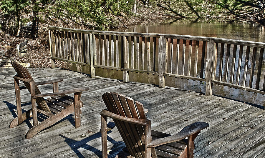 Sundeck With A View Photograph by Greg Jackson
