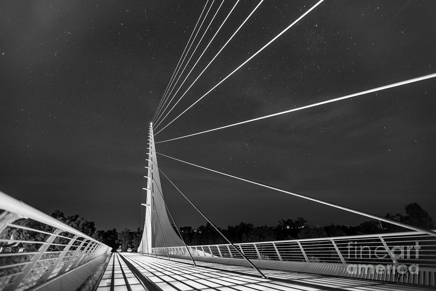 Sundial Bridge 2 Photograph by Anthony Michael Bonafede