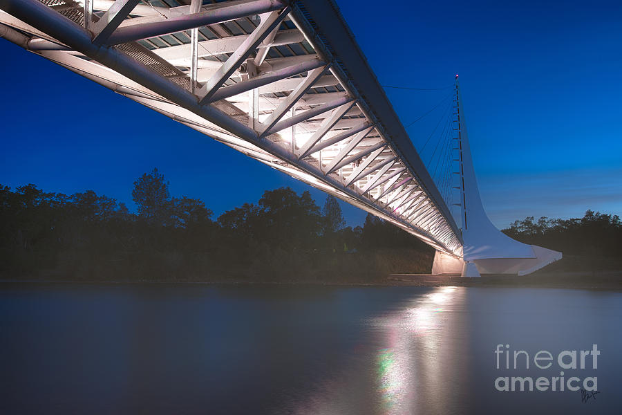 Sundial Bridge 4 Photograph by Anthony Michael Bonafede