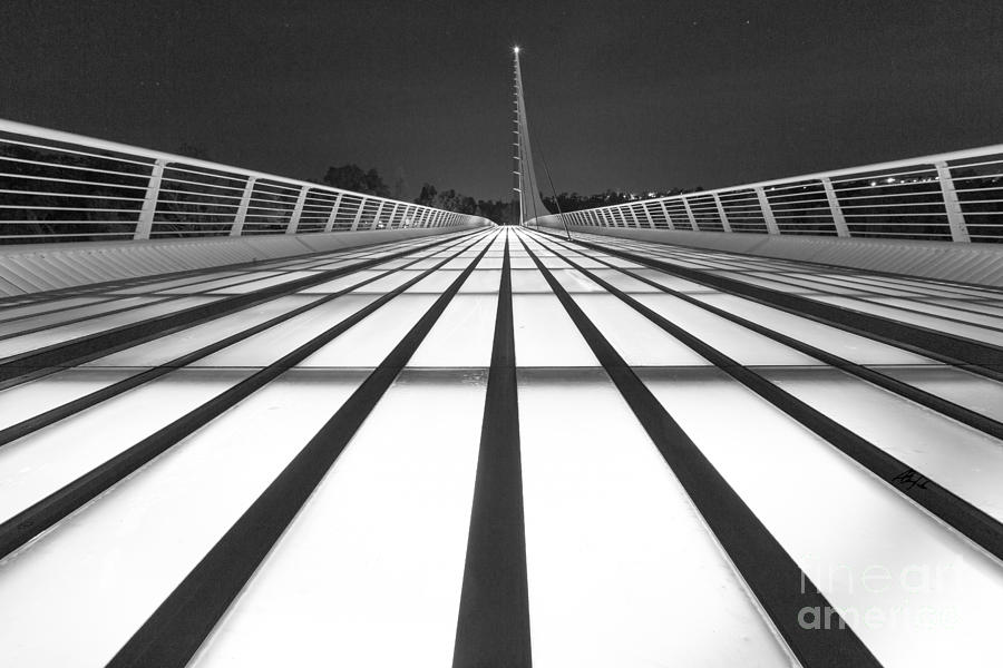 Sundial Bridge 9 Photograph by Anthony Michael Bonafede