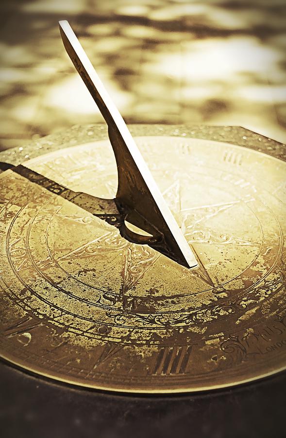 Sundial  Photograph by Paul Wilford